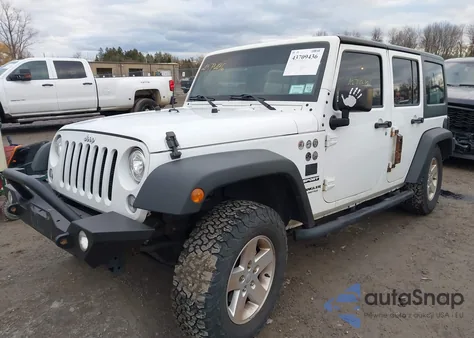 2017 Jeep Wrangler Unlimited Sport 4X4 z USA, uszkodzony, nr VIN 1C4BJWDG8HL551979